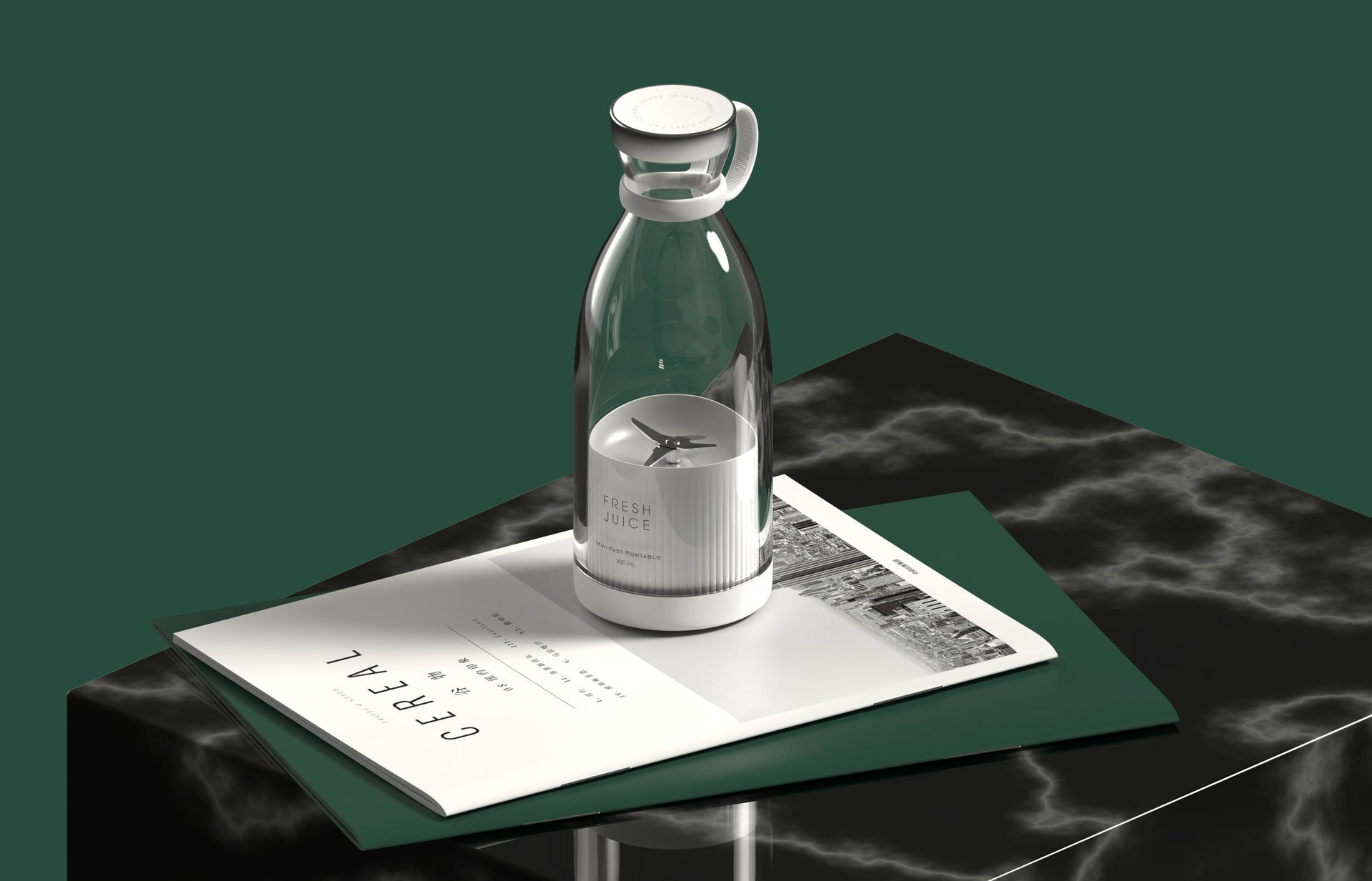 Portable USB Blender Bottle – Mini Smoothie & Milkshake/Protein Shake