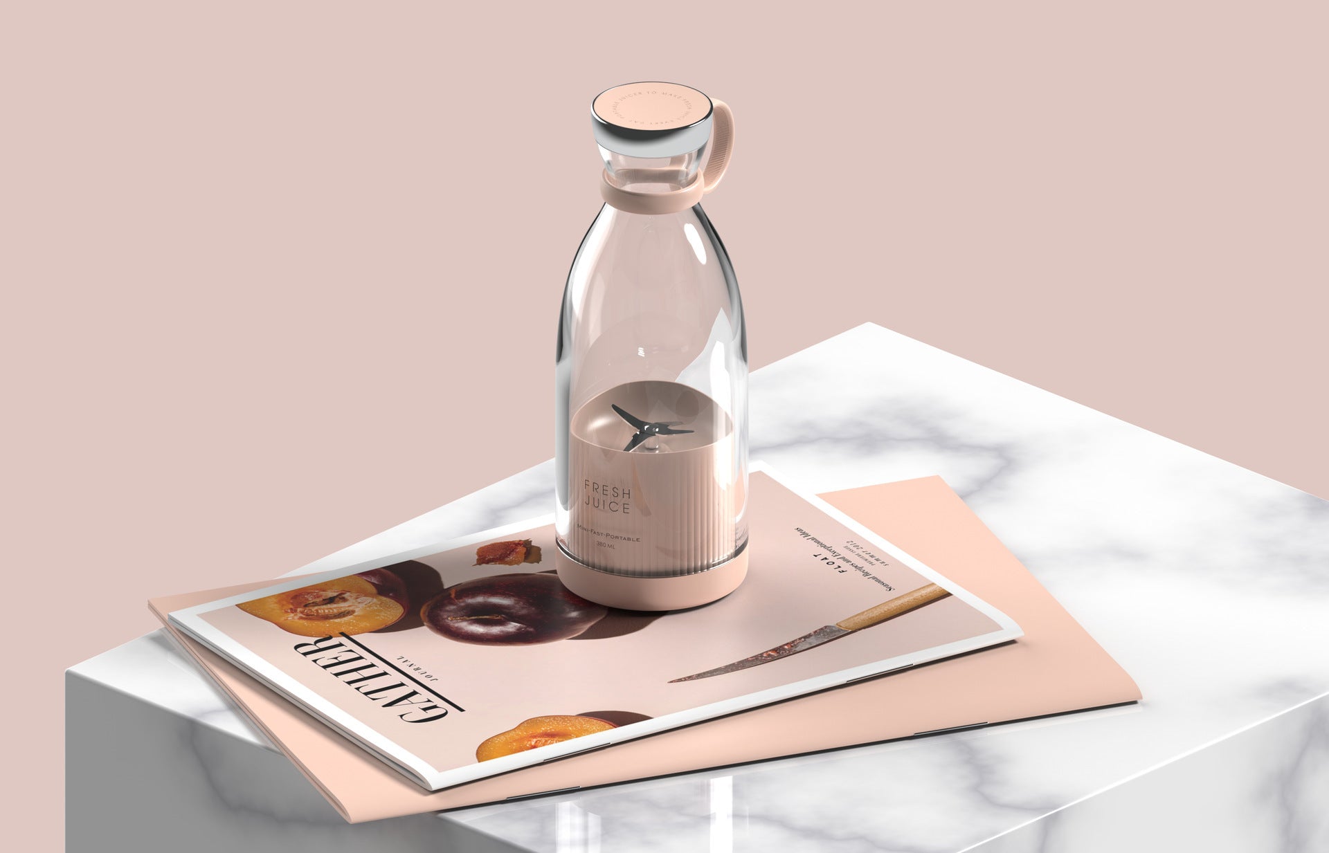 Portable USB Blender Bottle – Mini Smoothie & Milkshake/Protein Shake