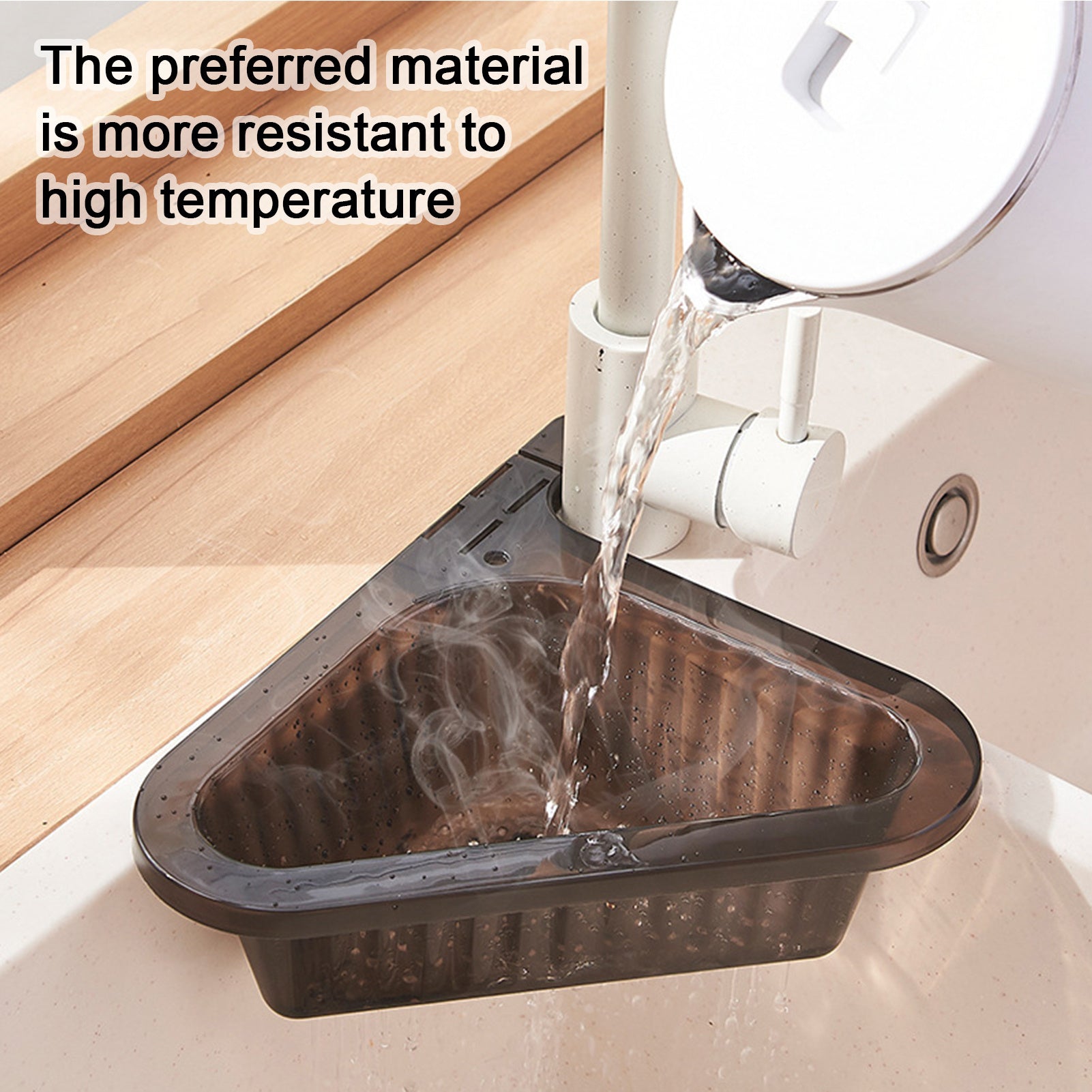 Swan Sink Drain Basket – Leftover & Food Waste Strainer (Adjustable)