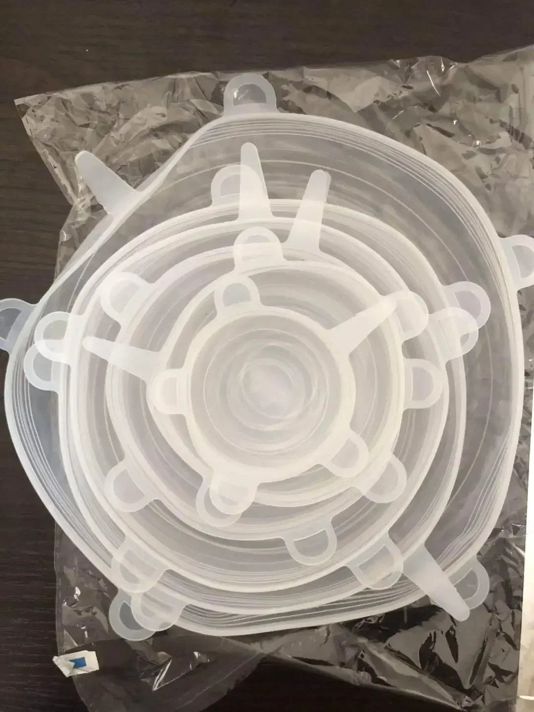 Reusable Silicone Stretch Lids - Eco-Friendly Food Covers for Fresh Storage and Bowl Sealing