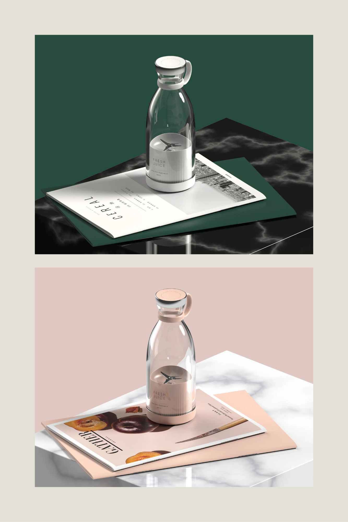 Portable USB Blender Bottle – Mini Smoothie & Milkshake/Protein Shake